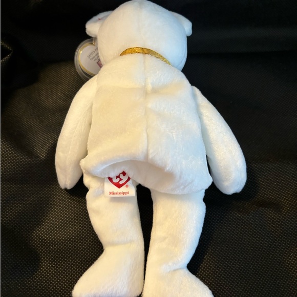 Set of 3 TY Beanie Babies - I LOVE ALABAMA / MISSISSIPPI / ILLINOIS - Picture 4 of 6